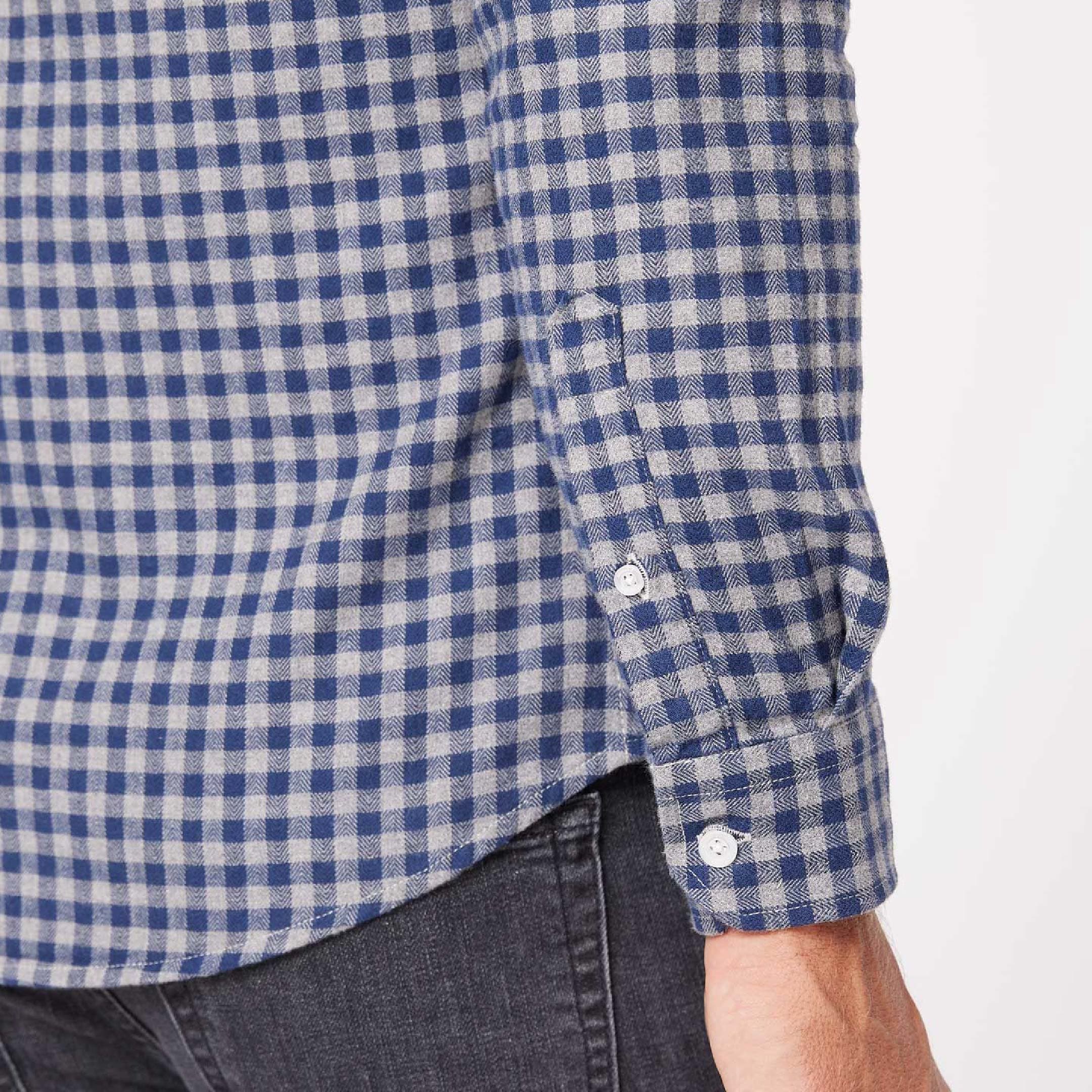 Alberta Gingham Flannel Shirt - Image 5