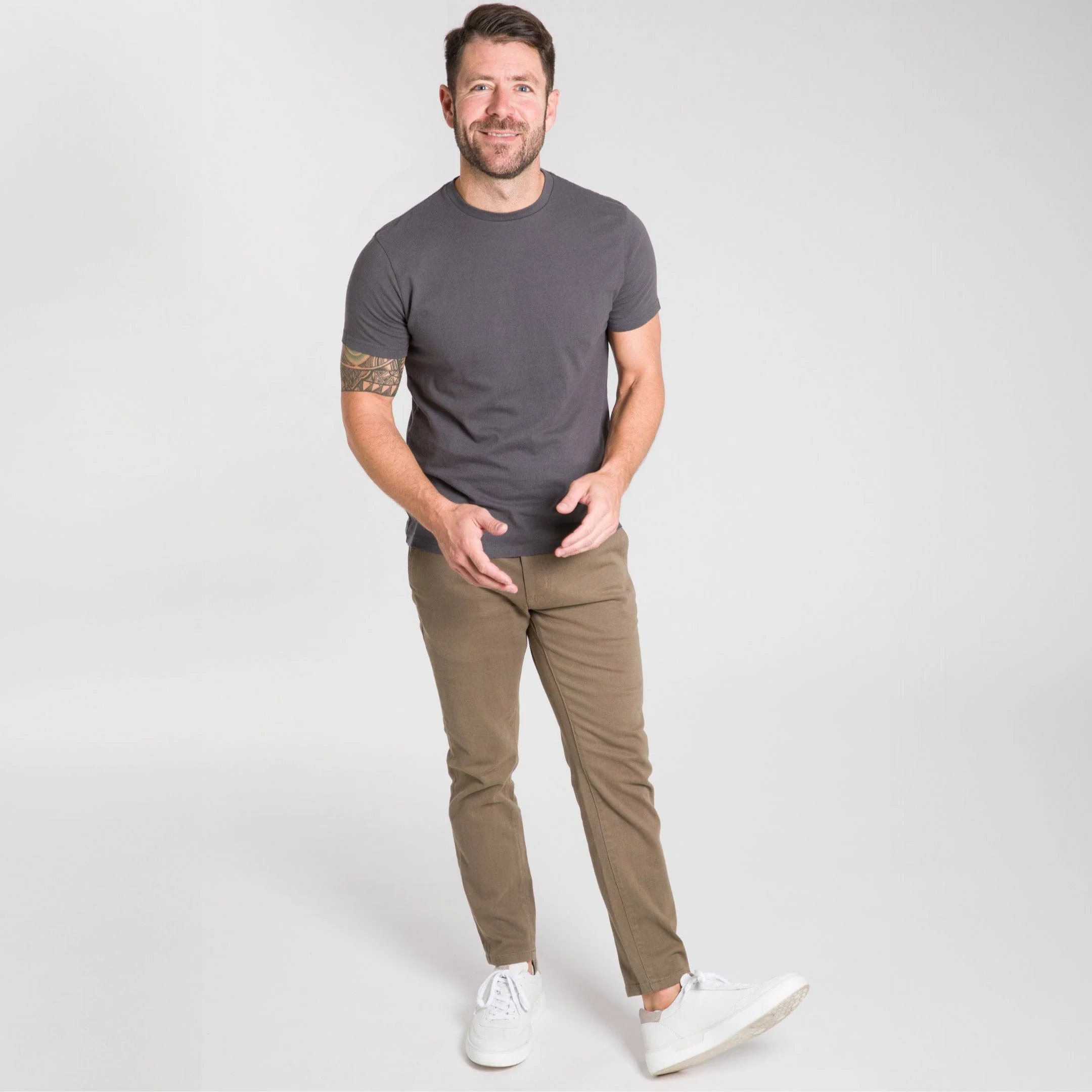 Asphalt Crew Neck Tee - Image 2