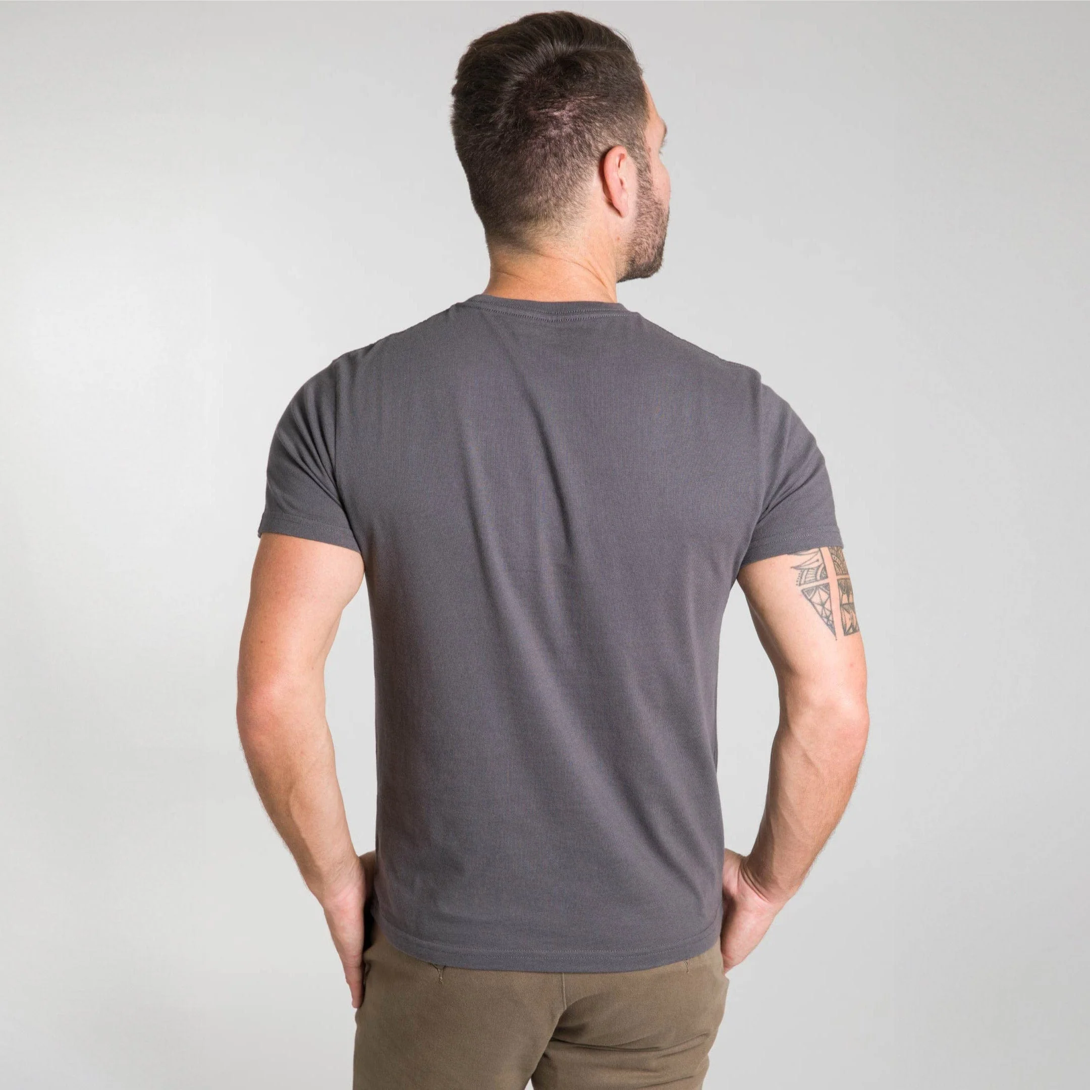 Asphalt Crew Neck Tee - Image 3