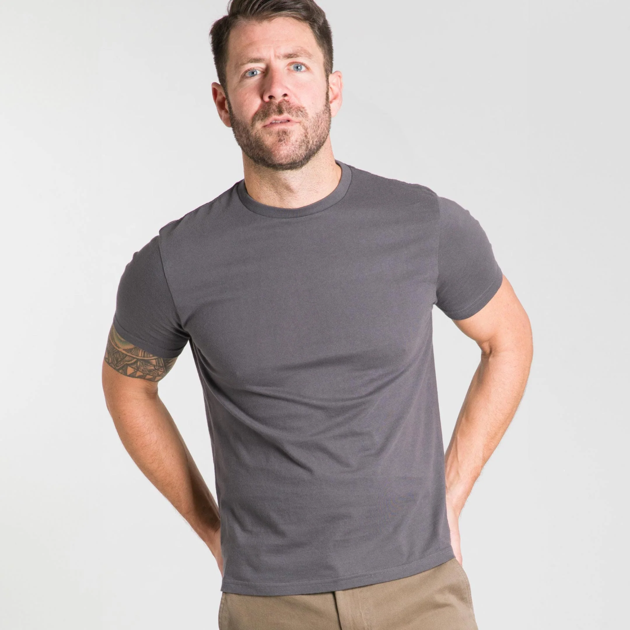 Asphalt Crew Neck Tee - Image 6