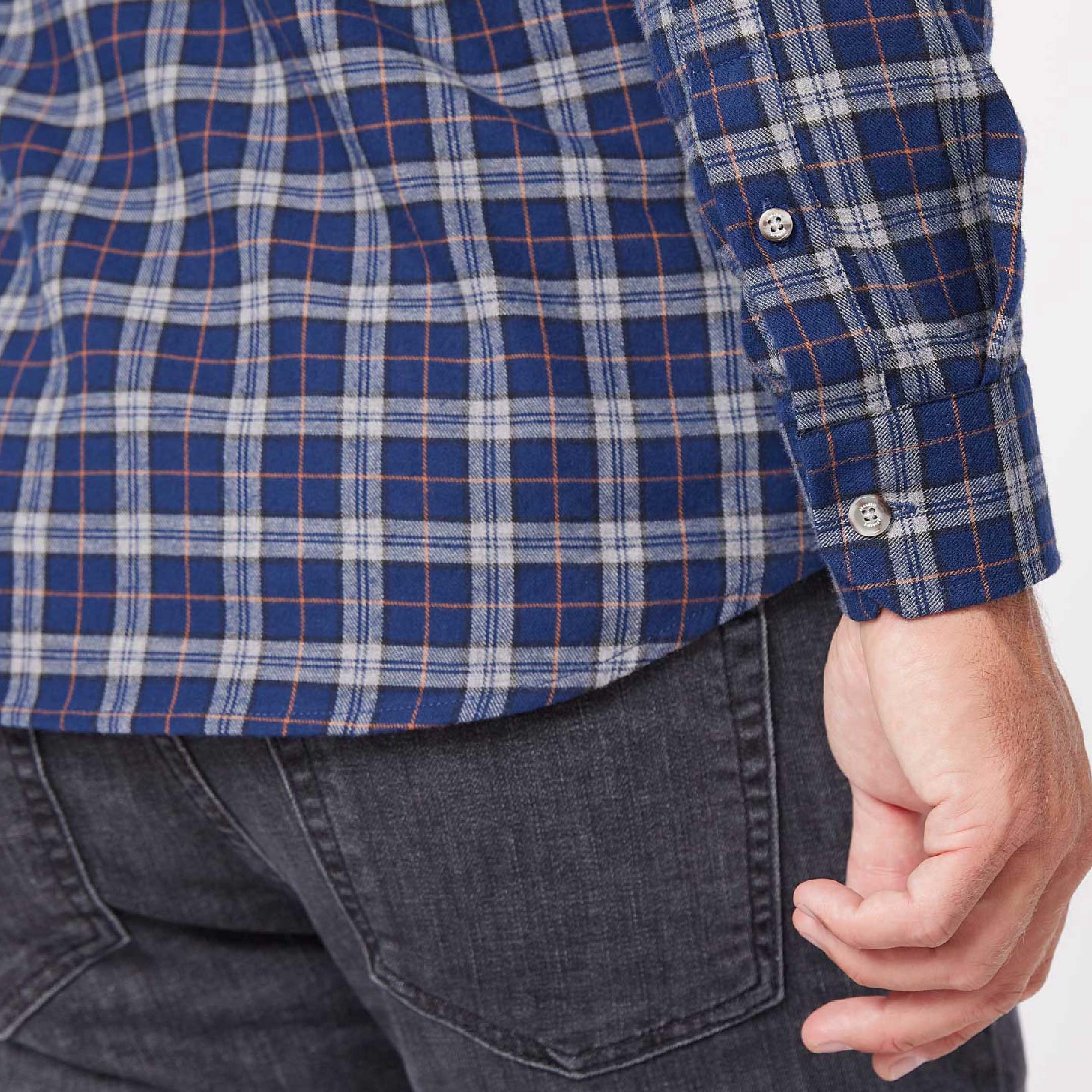 Ozark Plaid Flannel Shirt - Image 6